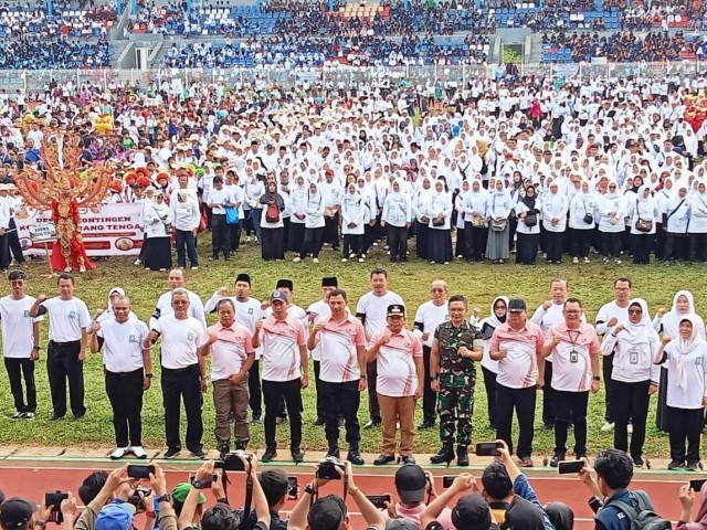 Hadiri Pembukaan O2SN Kota Tangerang, Dandim 0506/Tgr: Wadah Pembinaan Bibit-Bibit Atlet Sejak Dini