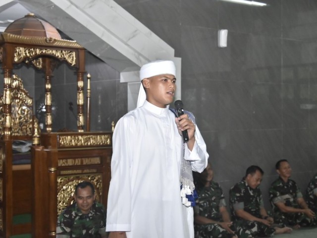 Siswa Dikmata Berperan Aktif Dalam Peringatan Isra Miraj Nabi Muhammad SAW 1445 H/2024 M
