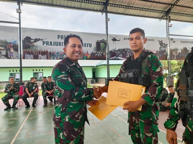 Prajurit Yonif 201/JY Meraih Predikat Terbaik dalam Penataran Menembak Reaksi Lanjutan dan Menembak Tempur Lanjutan Gel. I 2024