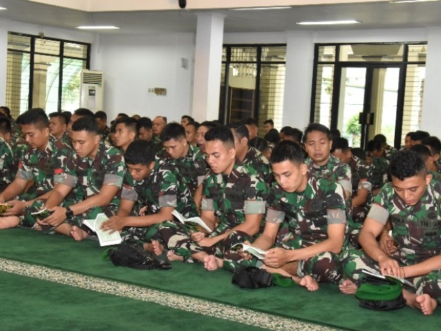 Kodam Jaya Melaksanakan Doa Bersama Dalam Rangka Pengamanan Pemilu Tahun 2024