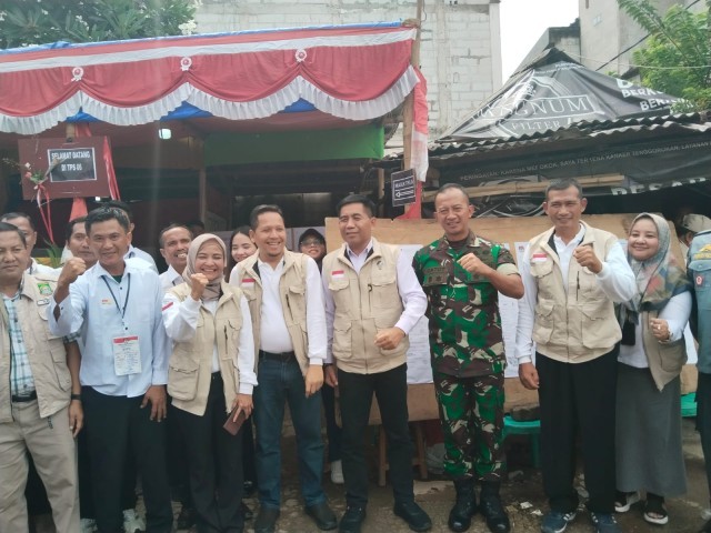 Pastikan Pemilu Berjalan Aman dan Lancar, Danrem 052/Wkr Monitoring di Wilayah Jajaran