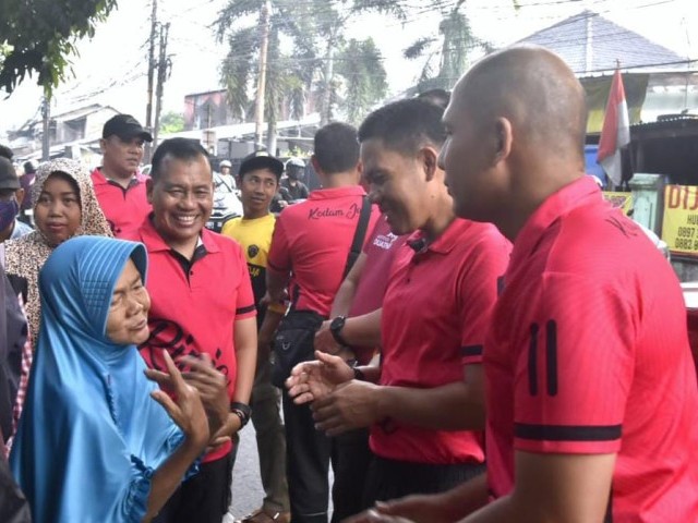Rindam Jaya Melaksanakan Kegiatan Jum’at Berkah Sarapan Pagi Gratis serta Pemeriksaan Kesehatan Gratis