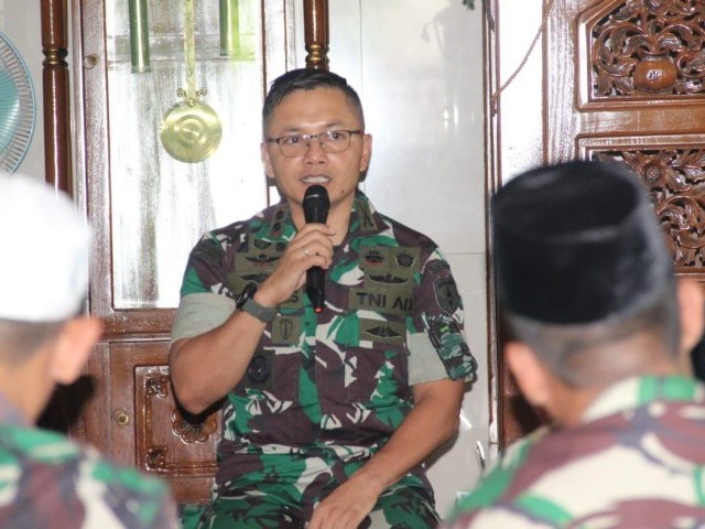 Dandim 0506/Tgr Ajak Personelnya Tingkatkan Iman dan Taqwa