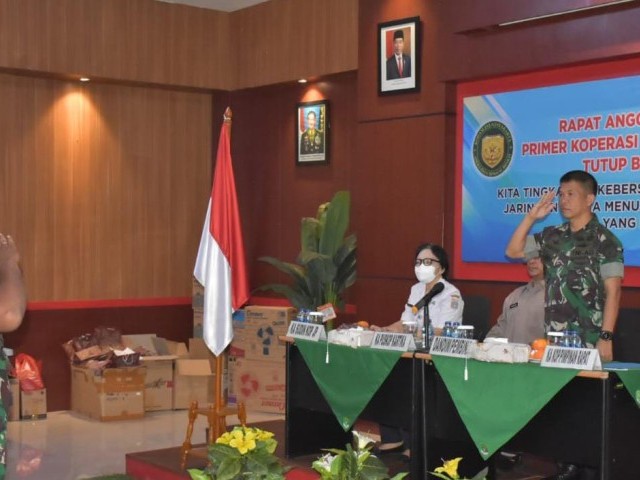 Kodim 0501/JP Menyelenggarakan Rapat Anggota Tahunan (RAT) Ke-51