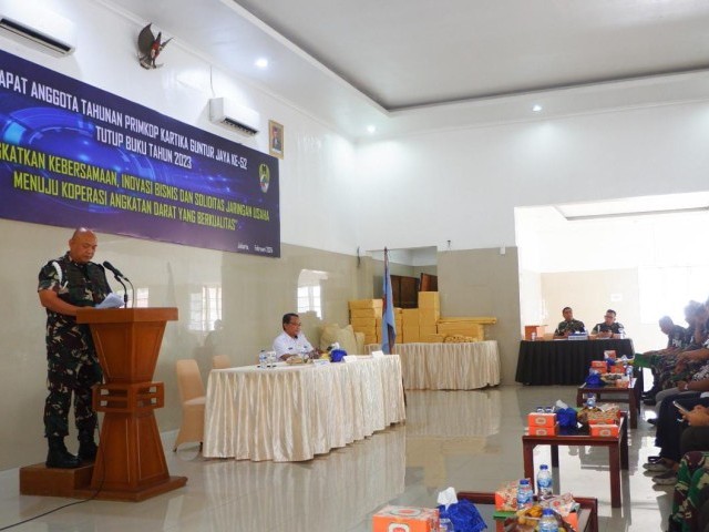Wadanpomdam Jaya Buka RAT Primkop Kartika Guntur Jaya