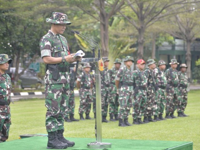 Danrindam Jaya Membuka Latihan Berganda Siswa Dikmata TNI AD Gelombang II TA. 2023