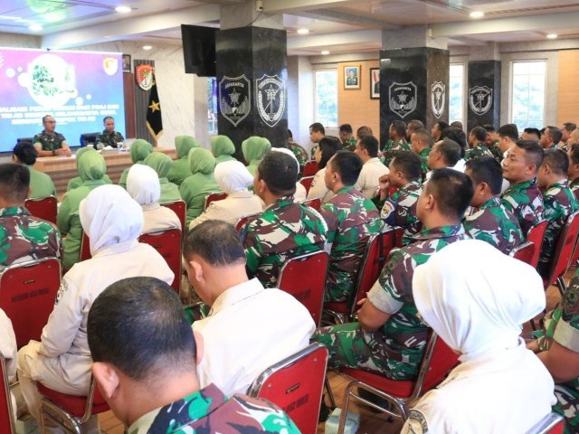 Korem 052/Wkr Gelar Penyuluhan Hukum dari Tim Kumdan Jaya