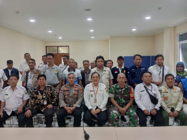 Babinsa Koramil 01/Tamansari Hadiri Acara Silaturahmi dan Rapat Evaluasi Pelaksanaan Pemilu 2024