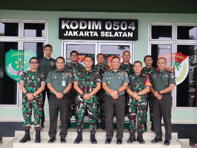 Penilaian Verifikasi Lapangan WTRB/ZI TNI AD Datangi Kodim 0504/Jakarta Selatan