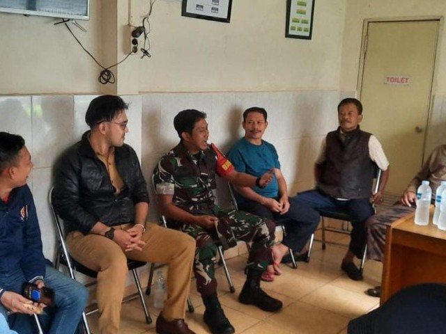 Babinsa Koramil 02/Sawah Besar Melaksanakan Komsos Bersama Warga Binaan