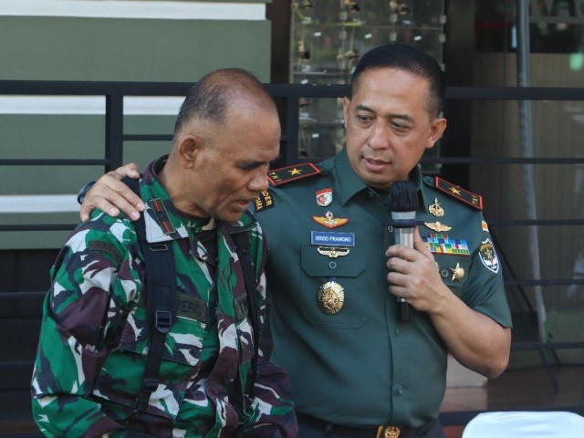 Diawal Menjabat, Danrem 052/Wkr Memberikan Pesan Syukur dan Ikhlas