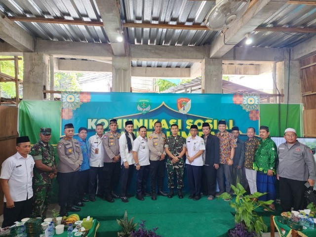Komsos Danramil 02/Matraman, Silaturahmi Kebersamaan Dalam Peduli Amal