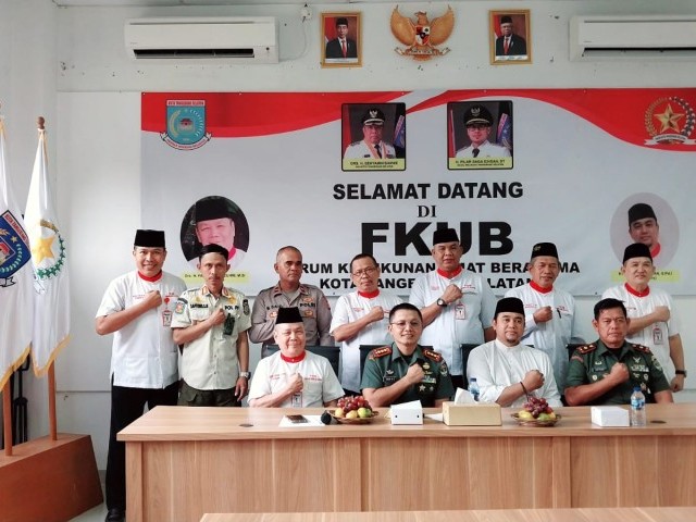 Sinergi Jaga Kerukunan, Dandim 0506/Tgr Silaturahmi Dengan Pengurus FKUB