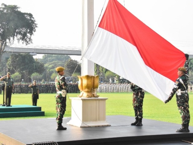 Guna Meningkatkan Jiwa Patriotisme, Kodam Jaya Selenggarakan Upacara 17 an