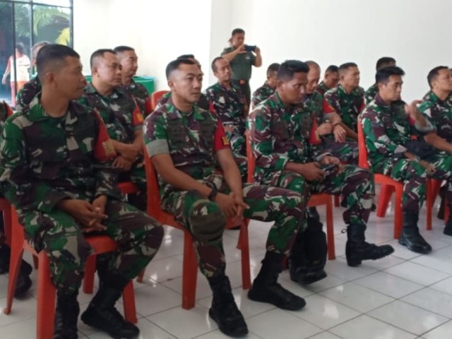 Tingkatkan Validitas Data Komduk, Kodim 0505/JT Gelar Latpuldata