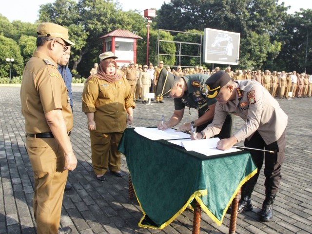 Jadikan Pilkada 2024 Mendatang Aman dan Nyaman, Kodim 0507/Bekasi Terjunkan 200 Personil Untuk Pengamanan