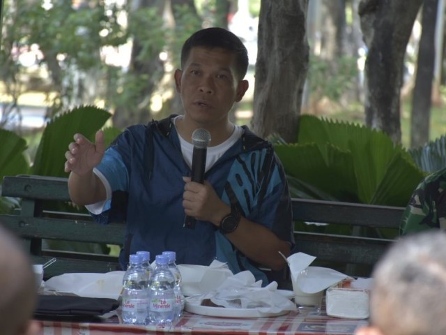 Usai Olahraga, Dandim 0501/JP Sosialisasikan Perintah Pimpinan Kepada Anggota