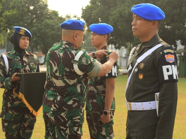 Penerimaan Siswa On The Job Training (OJT) Pendidikan Kejuruan Bintara Pom Angkatan 2024
