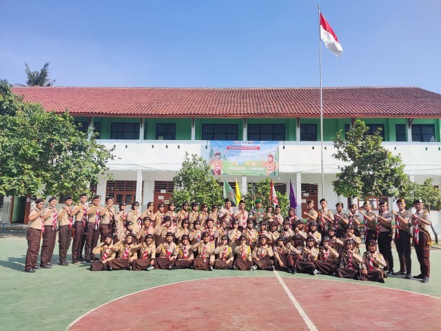 Serka Sumarno Hadiri Upacara Bulan Bakti Perkemahan Calon Pramuka Garuda