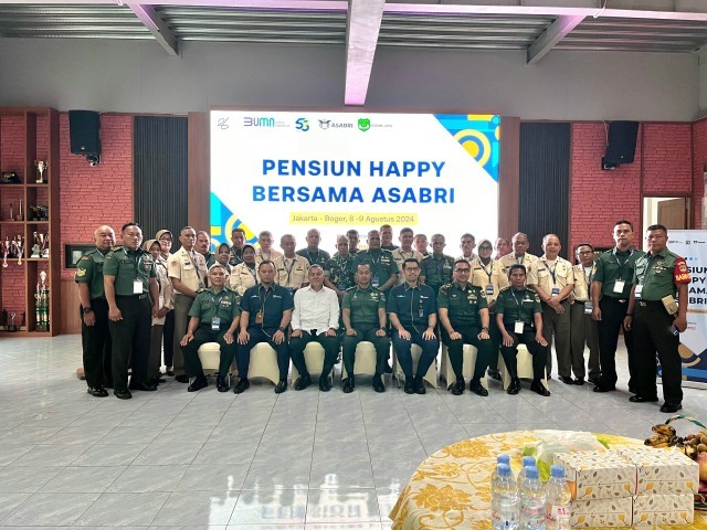 Kodam Jaya Gelar Pelatihan Pensiun Happy Bersama ASABRI