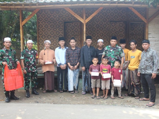 Warga Serdang Wetan Legok Jadi Target Jumat Berkah Kodim 0510/Tigaraksa