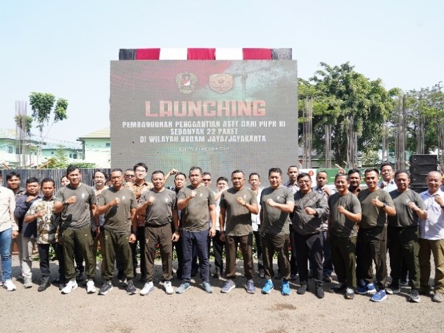 Launching Pembangunan Pengganti Aset Dari Kementerian PUPR RI