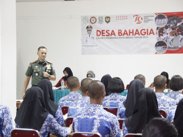 Tumbuhkan Semangat Dan Motivasi, Dandim 0507/Bekasi Berikan Pengarahan Kepada Capaskibra Kota Bekasi Tahun 2024