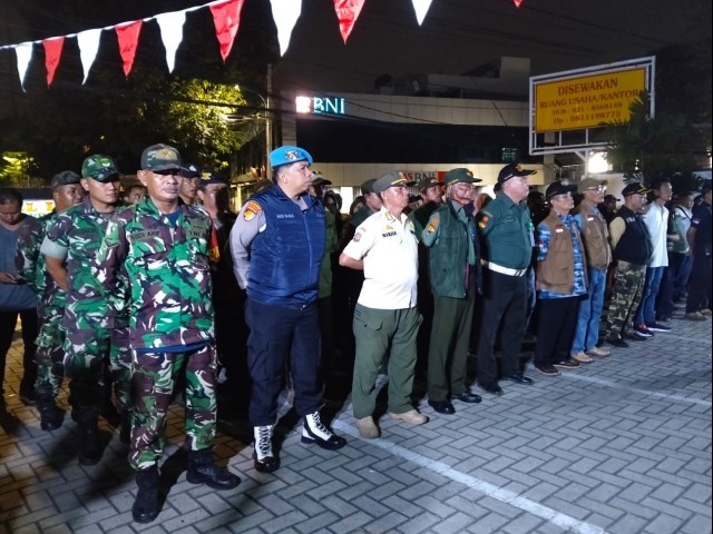 Koramil Matraman Bersama Forkopimcam Empat Pilar Gelar Apel Cipkon