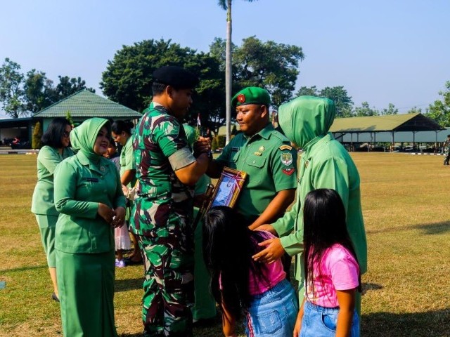 Danyonkav 9/SDK Pimpin Acara Tradisi Korps Pindah Satuan