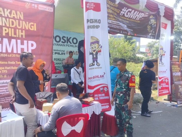 Babinsa Koramil Cisoka Hadiri Sosialisasi Gerakan Melindungi Hak Pilih (GMHP): Tingkatkan Kesadaran Jelang Pilkada 2024