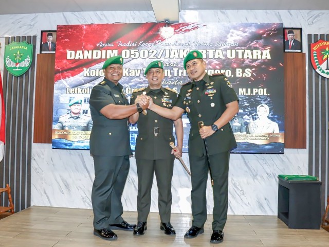 Brigjen TNI Krido Pramono Dorong Inovasi dan Kepemimpinan dalam Sertijab Dandim 0502/Jakarta Utara
