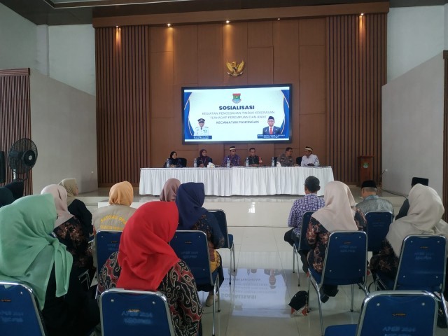 Danramil 14/Panongan Hadiri Sosialisasi Pencegahan Tindak Kekerasan Terhadap Perempuan dan Anak