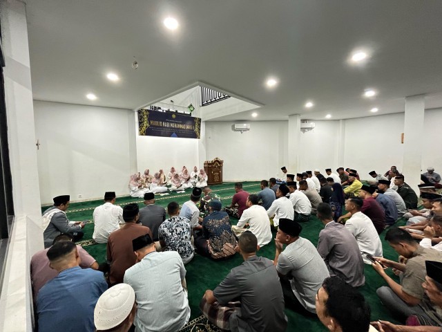 Resimen Arhanud 1/Falatehan Gelar Peringatan Maulid Nabi Muhammad SAW