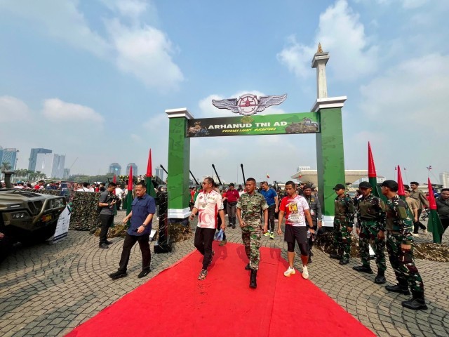 Resimen Arhanud 1/Falatehan Ikut Memeriahkan TNI Fair 2024