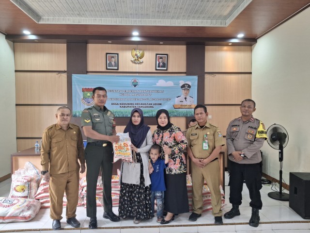 Koramil 03/Legok Aktif Berikan Pendampingan Pencegahan Stunting