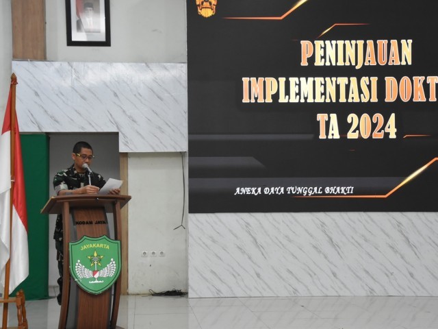 Kodam Jaya Menggelar Diskusi Peninjauan Implementasi Doktrin TNI-AD dan Juknis Penggunaan Medsos