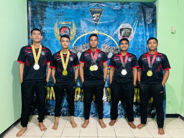 Prajurit Yonif 201/Jaya Yudha Raih Prestasi Pada Tournament Karate Piala Panglima TNI