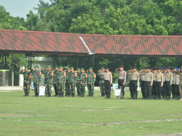 Danramil 11/Pasar Kemis Ikuti Apel Siaga Bencana