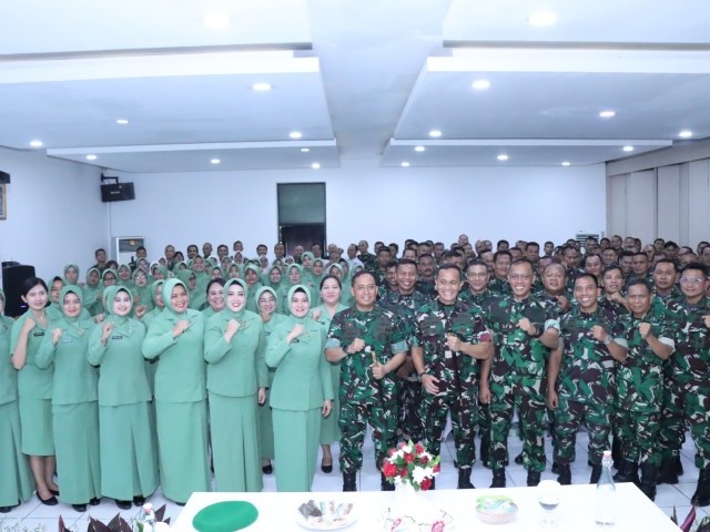 Dandim 0503/Jakarta Barat Terima Kunjungan Kerja Danrem 052/Wijayakrama