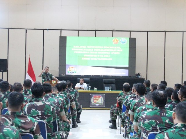 Dandim 0506/Tangerang Berikan Arahan Khusus di Pilkada Serentak 2024