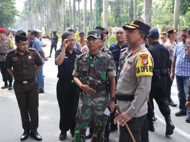 Kasdim 0509/Kab. Bekasi Hadiri Apel Gelar Pasukan Ops Mantap Praja Jaya 2024