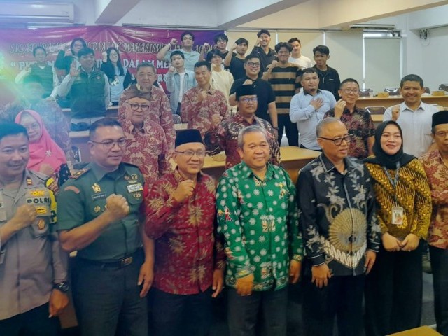 Danramil 03/GP : Terus Tumbuh Kembangkan Dialog Mahasiswa Lintas Agama Secara Berkesinambungan