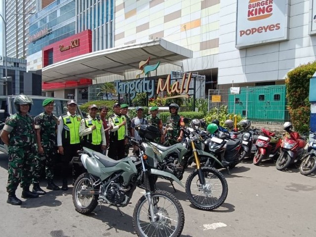 Kodim 0506/Tgr Turunkan 6 Personel Patroli Cipta Kondisi