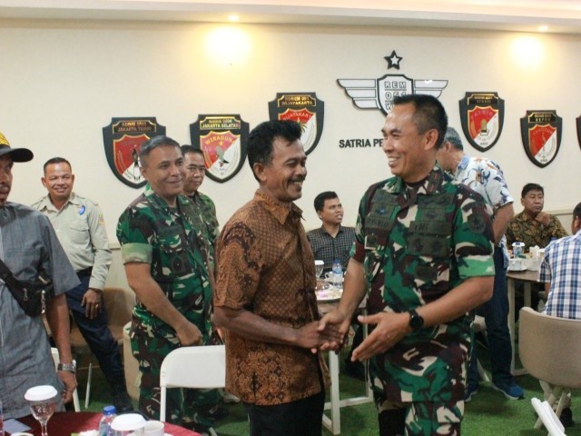 Danrem 051/Wkt Ajak Kepala Pasar Bersinergi Demi Ketahanan Pangan