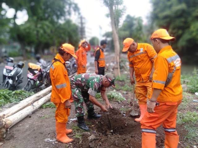 Babinsa Koramil 01/Tamansari Kembali Gelar Karya Bakti TNI