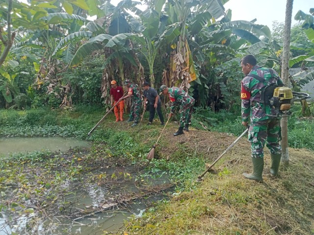 Waduk Setu Sasaran Karya Bhakti Koramil 07/Cipayung