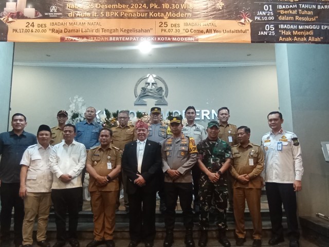 Dandim 0506/Tangerang dan Forkopimda Kota Tangerang: Patroli Pengamanan Ibadah Natal 2024
