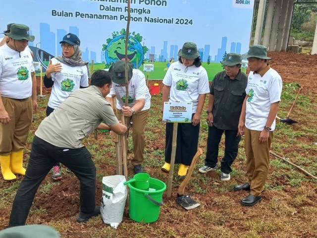 Penanaman Pohon Nasional 2024: Kodim 0506/Tgr Dukung Aksi Peduli Lingkungan