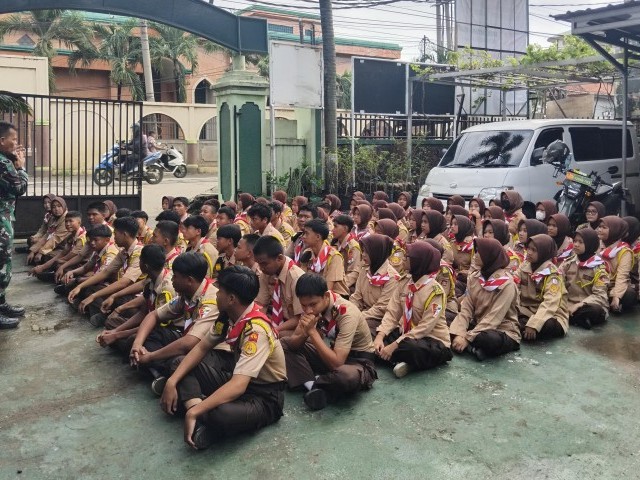 Koramil 01/Teluknaga Ciptakan Generasi Bangsa yang Memiliki Moralitas dan Spritualisme yang Tangguh dan Unggul