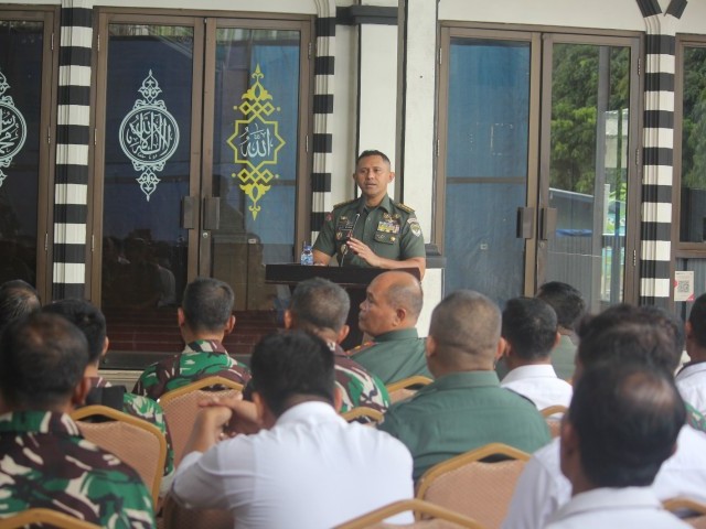 Korem 051/Wijayakarta Melaksanakan Pembinaan Mental Ideologi dan Kejuangan